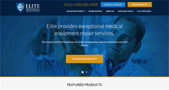 Desktop Screenshot of elitebiomedicalsolutions.com